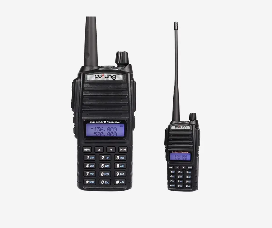 2. Baofeng UV-5R Dual-Band Two Way Radio