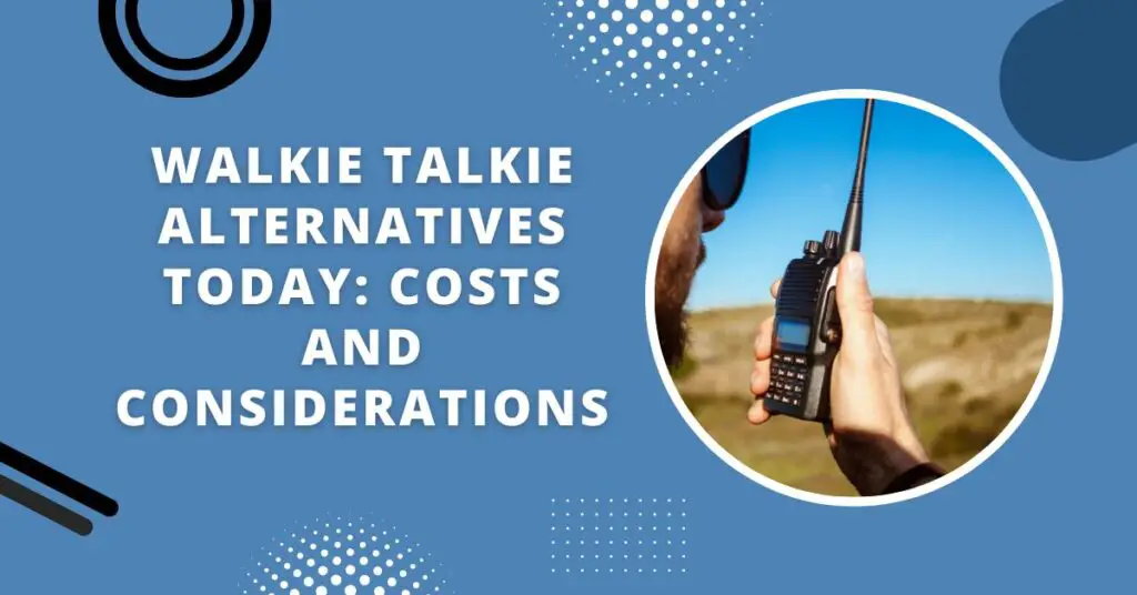 How Much a Walkie Talkie Cost