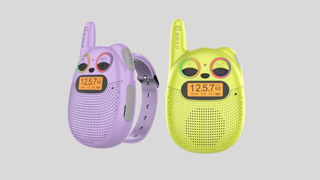  6. QNIGLO WALKIE TALKIES 