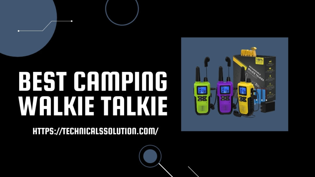 Best Camping walkie talkie