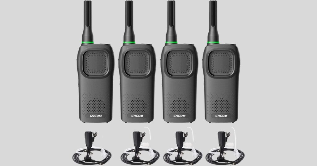 GOCOM 2 Way Radio - Long Range Walkie Talkies 