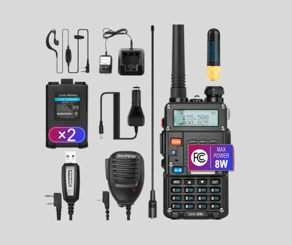 Greaval Radio UV-5R 8W Walkie Talkie