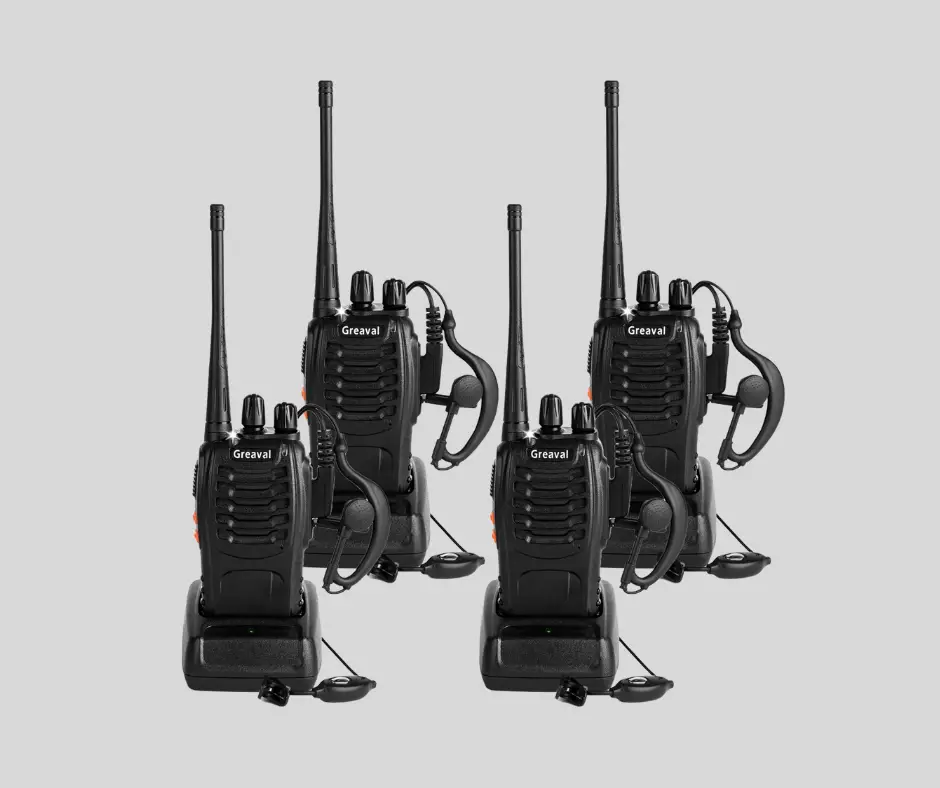 2. Greaval Long Range Handheld Walkie Talkies