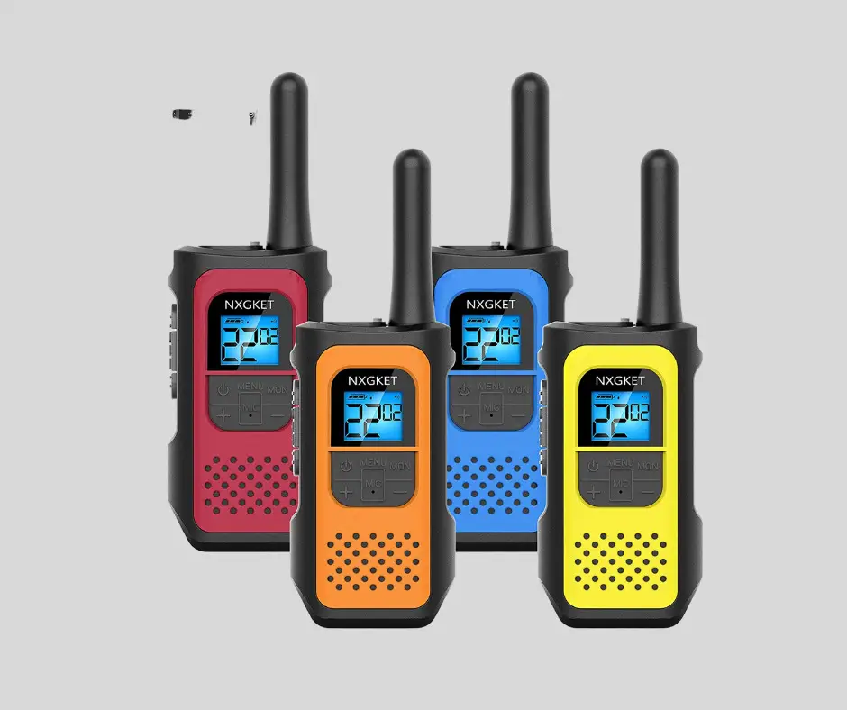 1. NXGKET Walkie Talkies 4 pack