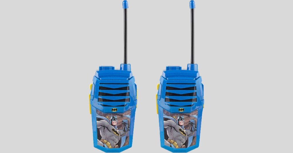 Batman Night Action Molded Walkie Talkies for Kids