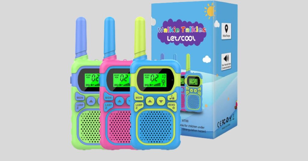 Letscool indoor Walkie Talkie for kids