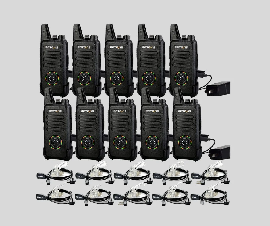 3. Retevis RT22S Walkie talkies