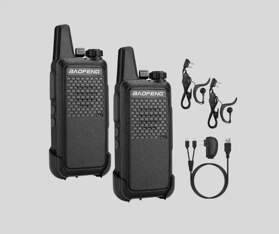 Top 10 Baofeng Walkie Talkie to buy 17 BAOFENG GT-22 FRS Two Way Radio