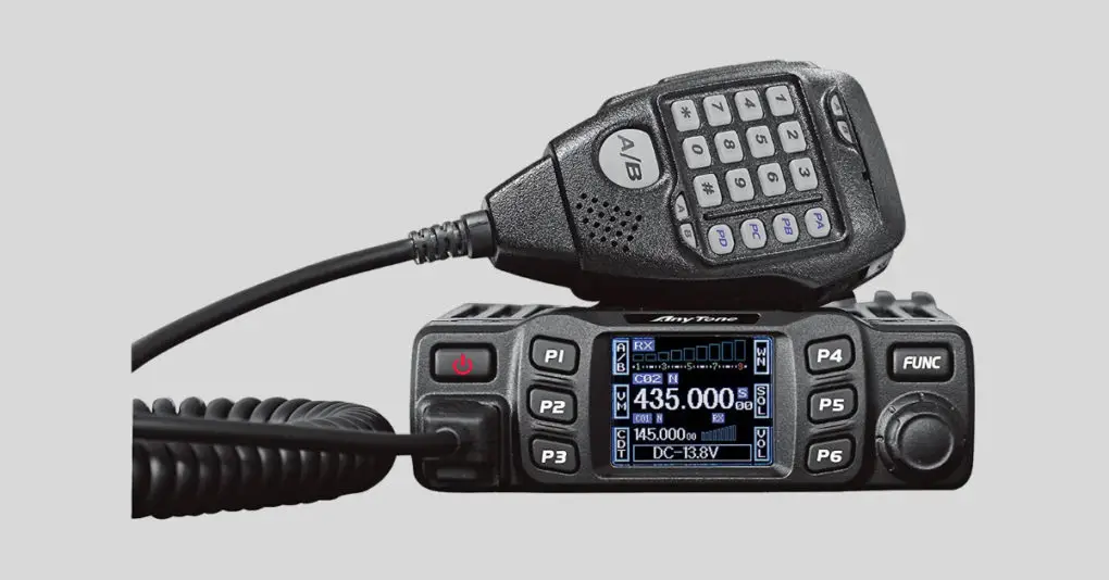 Best Dual Band Ham Radio 9 AnyTone AT-778UV Dual Band Transceiver Mobile Radio
