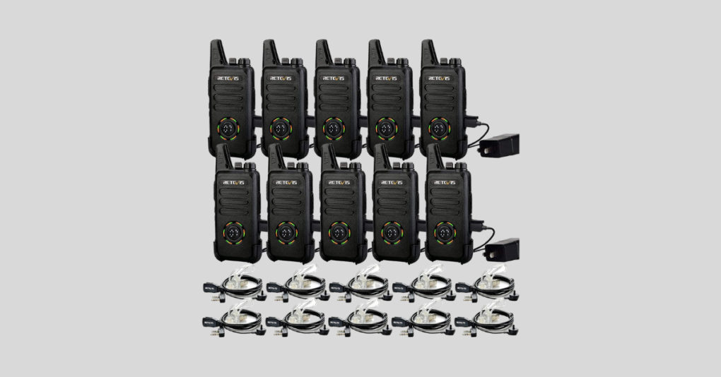 Retevis RT22S 2 Way Radios Walkie Talkies Earpiece