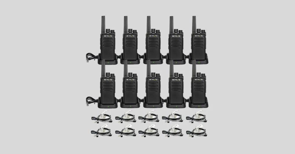 Retevis RT68 Two-Way walkie talkie earpiece