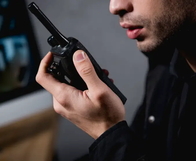 Can walkie talkie Record