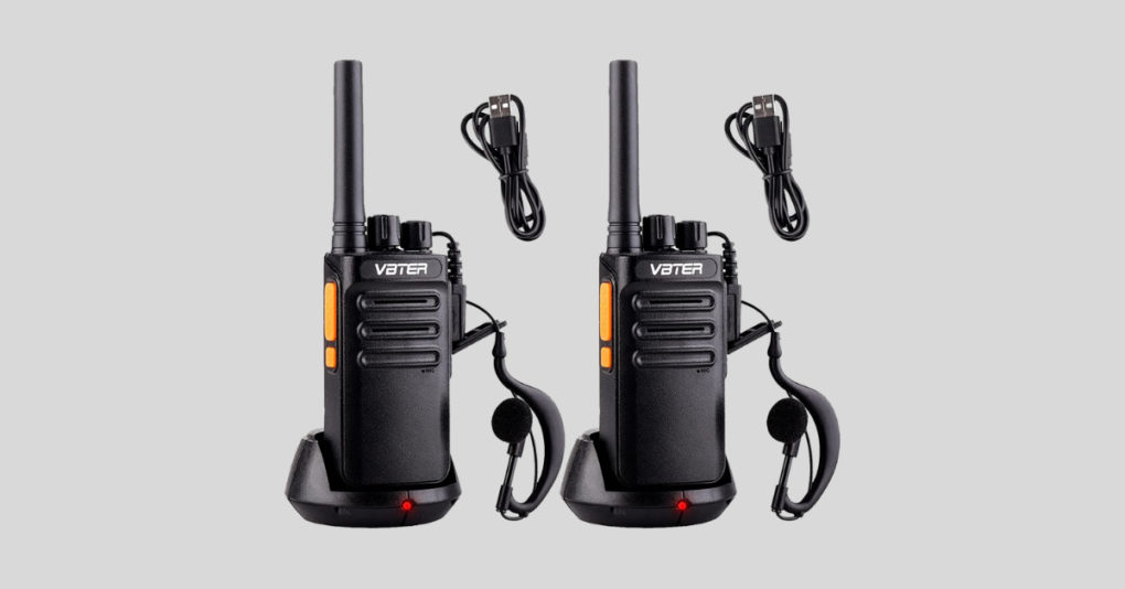 Best Top 5 Longest Distance Two Way Radio 9 VBTER Adults Long range Walkie Talkie
