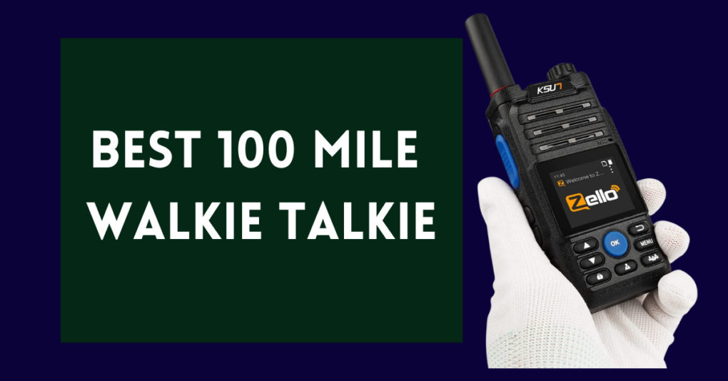 best 100 mile Walkie Talkie