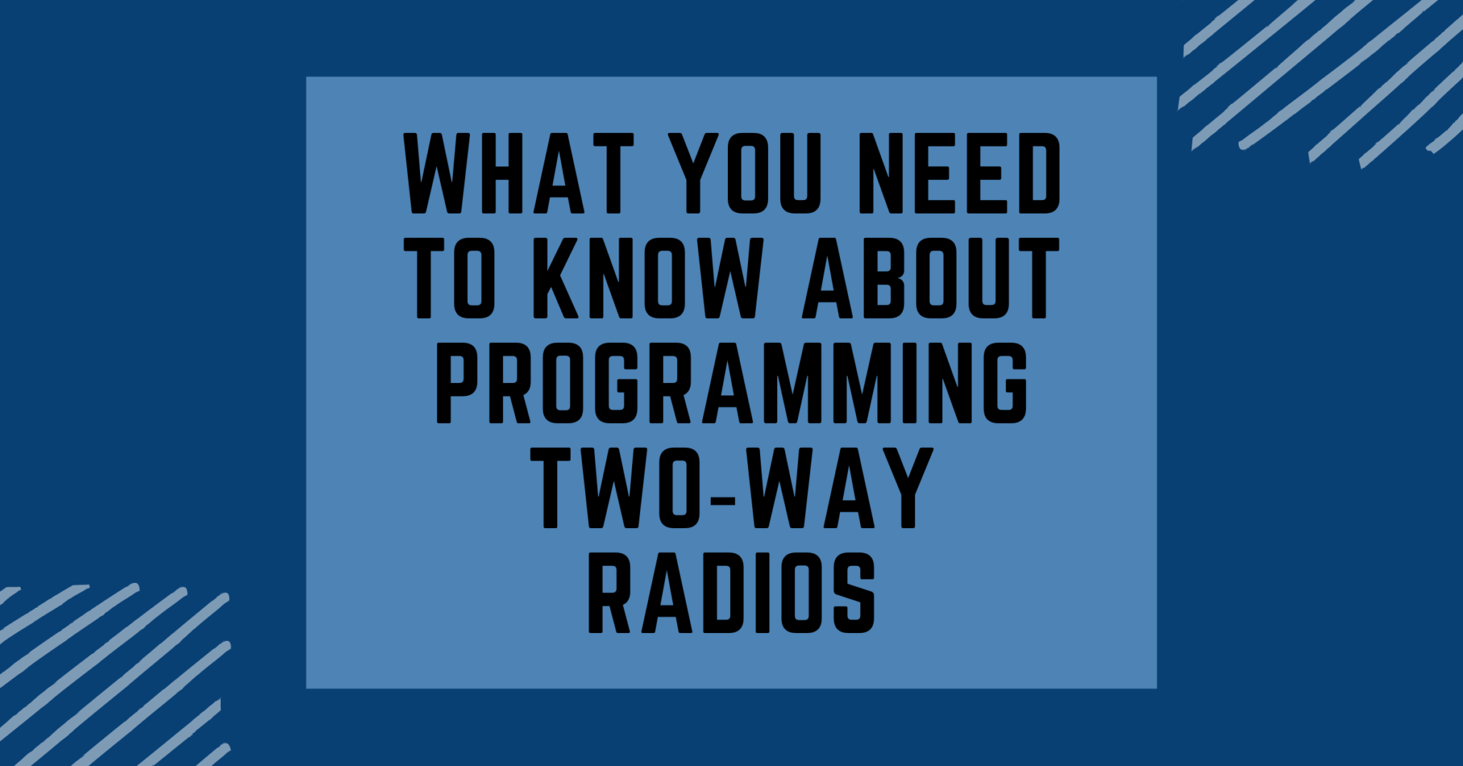 How To Program Motorola Radios (June 2024)