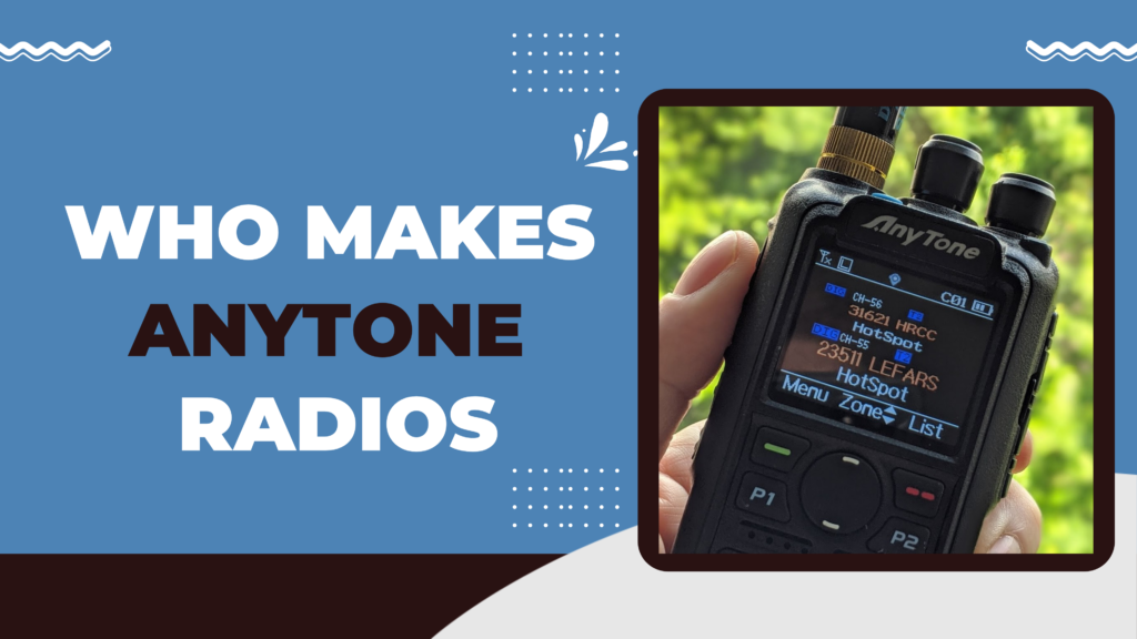 who makes anytone radios