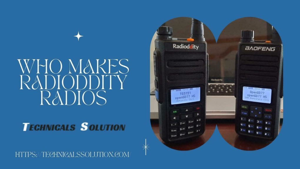 Who Makes Radioddity Radios