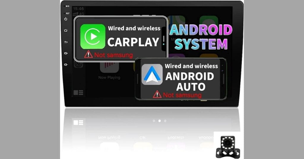 Binize 10.1 Inch Android Double Din Digital Receiver