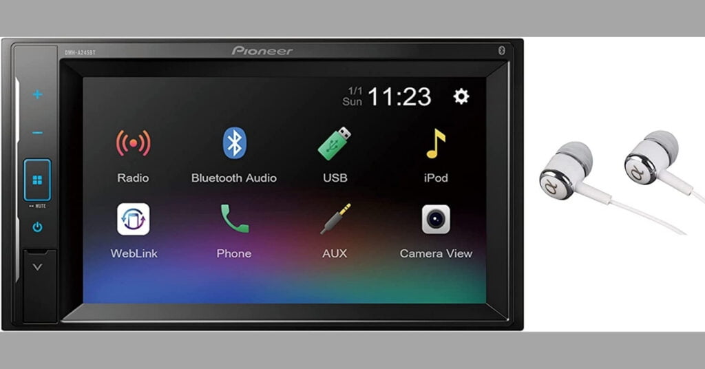 Pioneer 6.2" VGA Touchscreen Double Din Digital Media Receiver