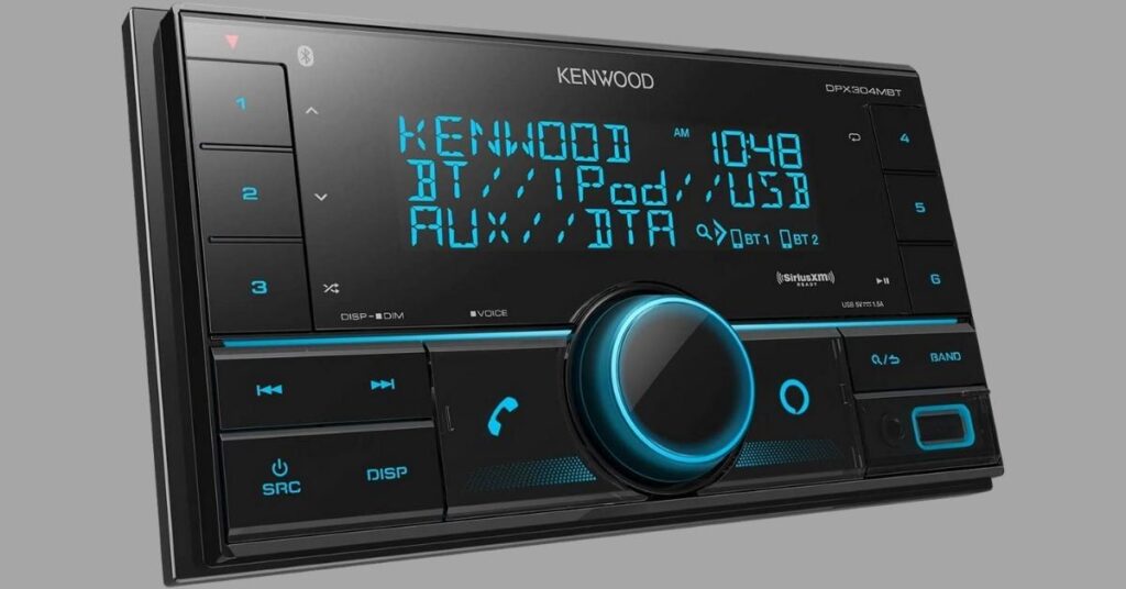 Kenwood DPX304MBT Double DIN Digital Media Receiver