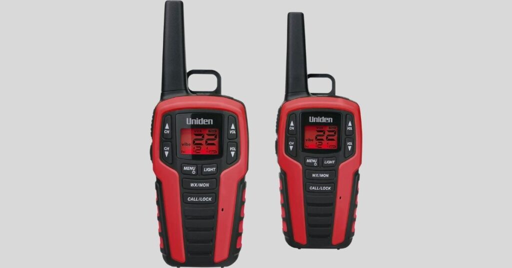 Uniden SX327-2CKHS waterproof Walkie Talkie