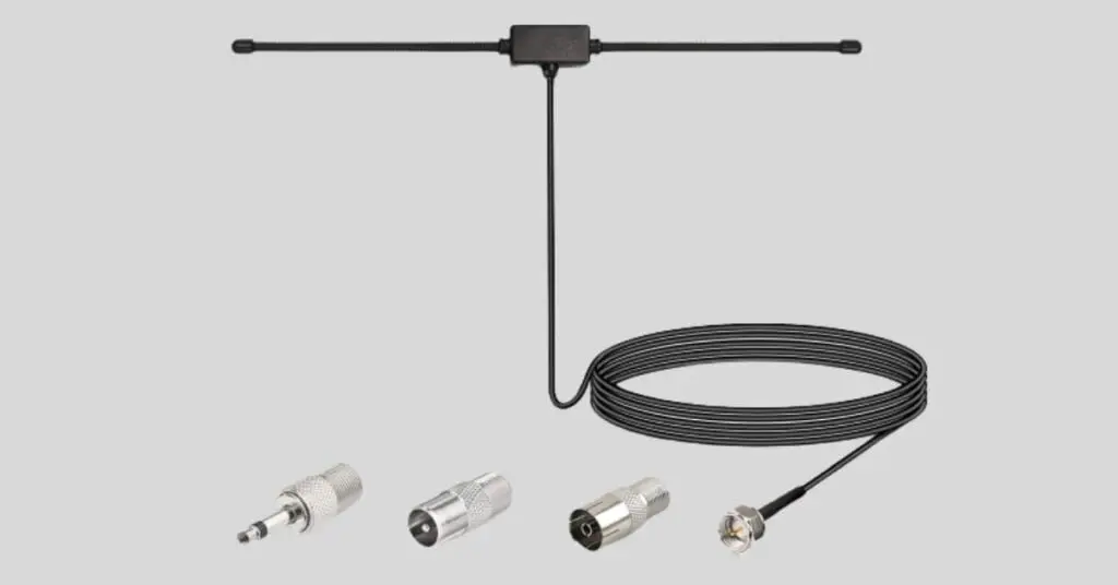 Bingfu DAB FM Radio Antenna FM Dipole Aerial