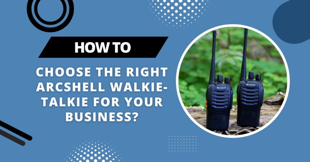 How To Use Arcshell Walkie Talkie