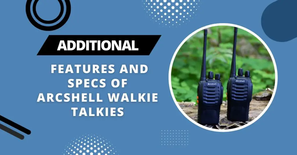 Are Arcshell Walkie Talkies Legal