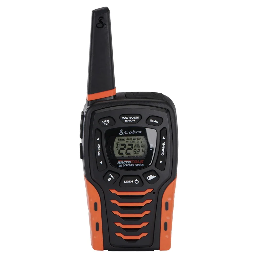 Cobra ACXT645 rugged walkie talkie for hiking